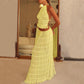 Vireous Two-Piece Ruffled Women's Summer Halter Dress
