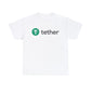 Tether #USDT Crypto Unisex Heavy Cotton T-Shirt