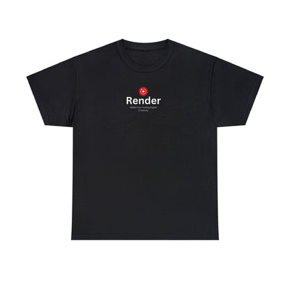 Render Network #RNDR Crypto Unisex Heavy Cotton T-Shirt