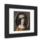 Digital Art In The Style of Jan Van Eyck 'Designed by AI' Wooden Framed Print