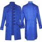 Medieval Costume Solid Colour Fashion Steampunk Tunic Jacket