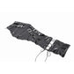 Dark in Lia Punk Love Patent Leather Waist Corset with Metal Accents