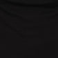Necessary Evil Aphrodite Plunge Cowl-Neck Top with Faux Leather Detail