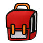 Comic Art Adjustable-Strap Student Backpack