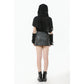 Dark in Love Nyx Distressed Shredded Hooded Poncho