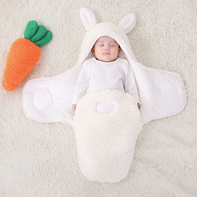 Bunny Ears Baby Sleeping Bag