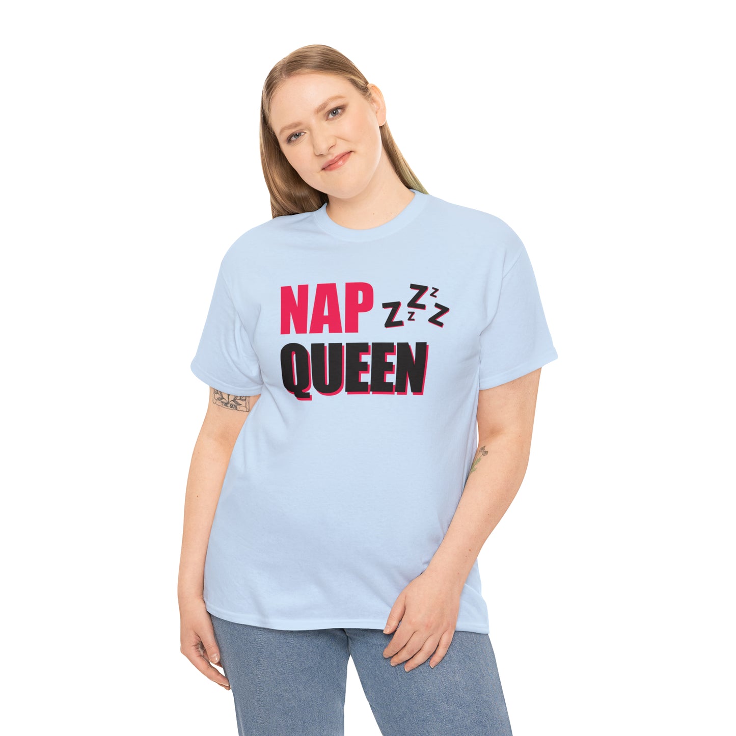 Nap Queen Heavy Cotton T-Shirt