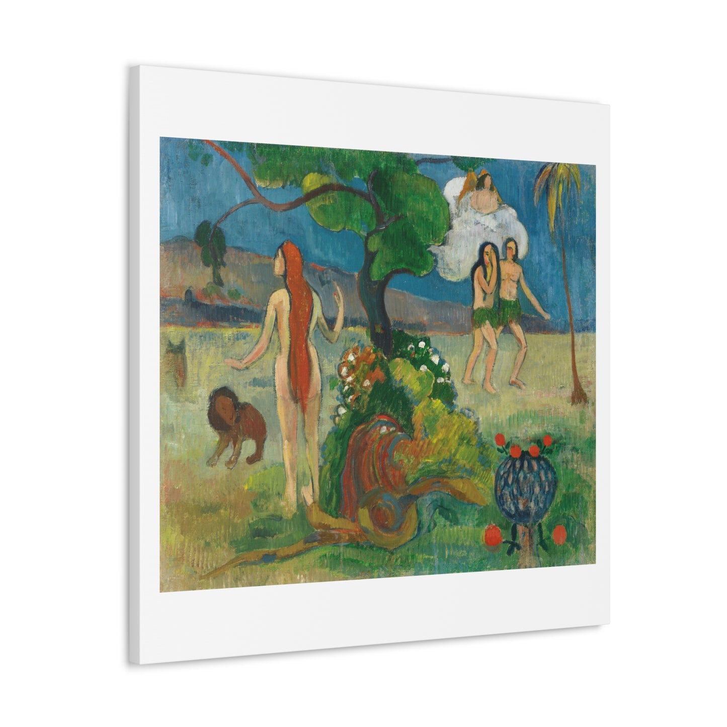 Paradise Lost (1848-1903) by Paul Gauguin, from the Original, Art Print on Canvas