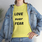 'Love Over Fear' Cotton T-Shirt