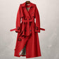 Vireous Classic Mid-Length Multi-Colours Women's Trench Coat