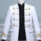 Vintage Elizabethan Inspired Men's Military Blazer