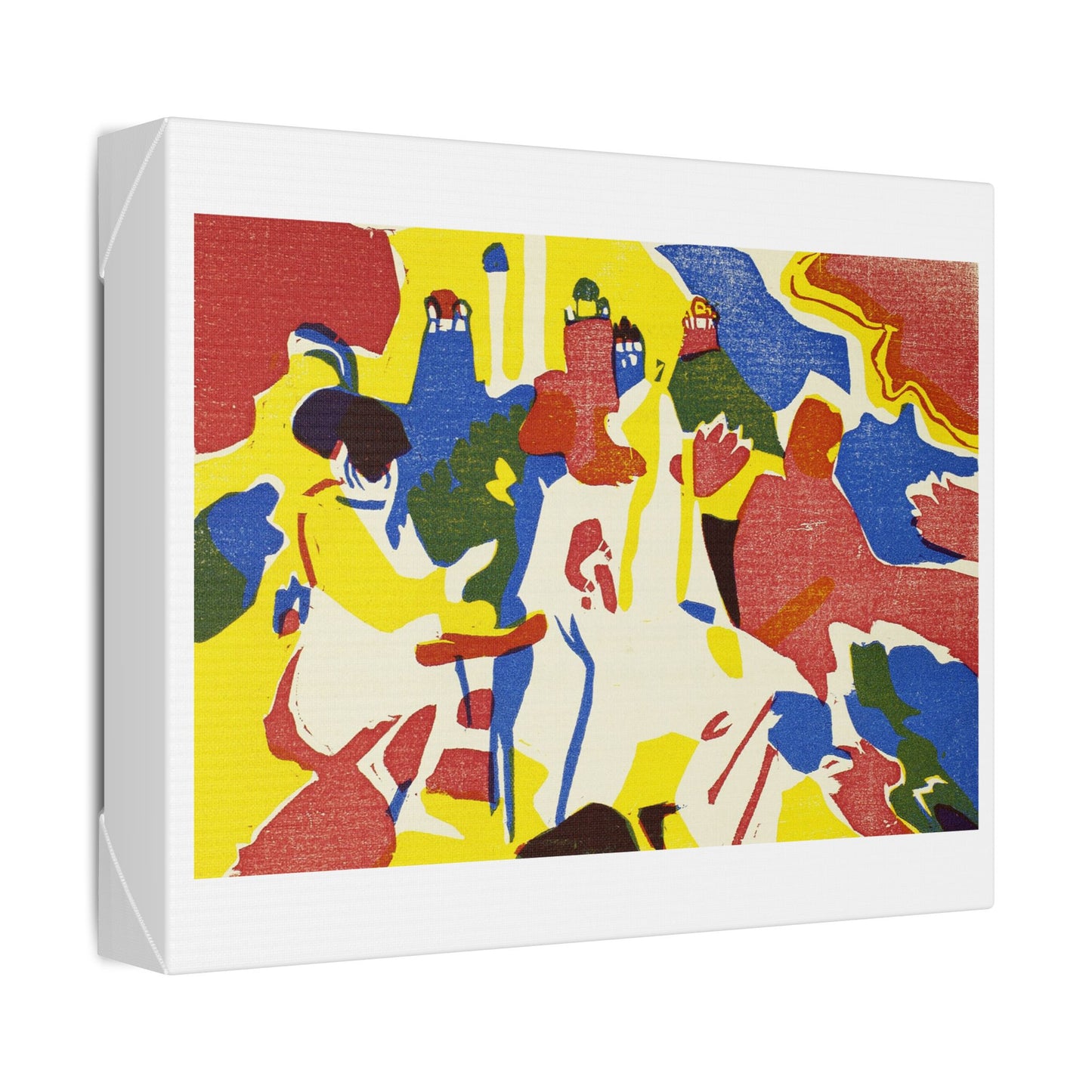 Klänge (1913) by Wassily Kandinsky, from the Original, Canvas Art Print