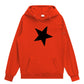 Five Pointed Star Unisex Hoodie, Multi Colours