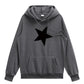 Five Pointed Star Unisex Hoodie, Multi Colours