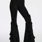 Punk Rave Veda Flared Knitted Pants