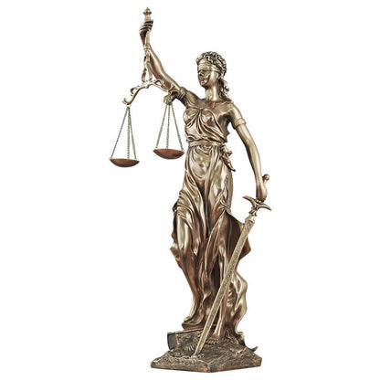 Scales of Justice, Lady Justice Sculpture Decoration