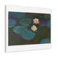 Nympheas (1916-1919) by Claude Monet from the Original, Art Print on Satin Canvas