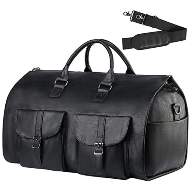 Convertible Travel Leather Carry-On Luggage Bag