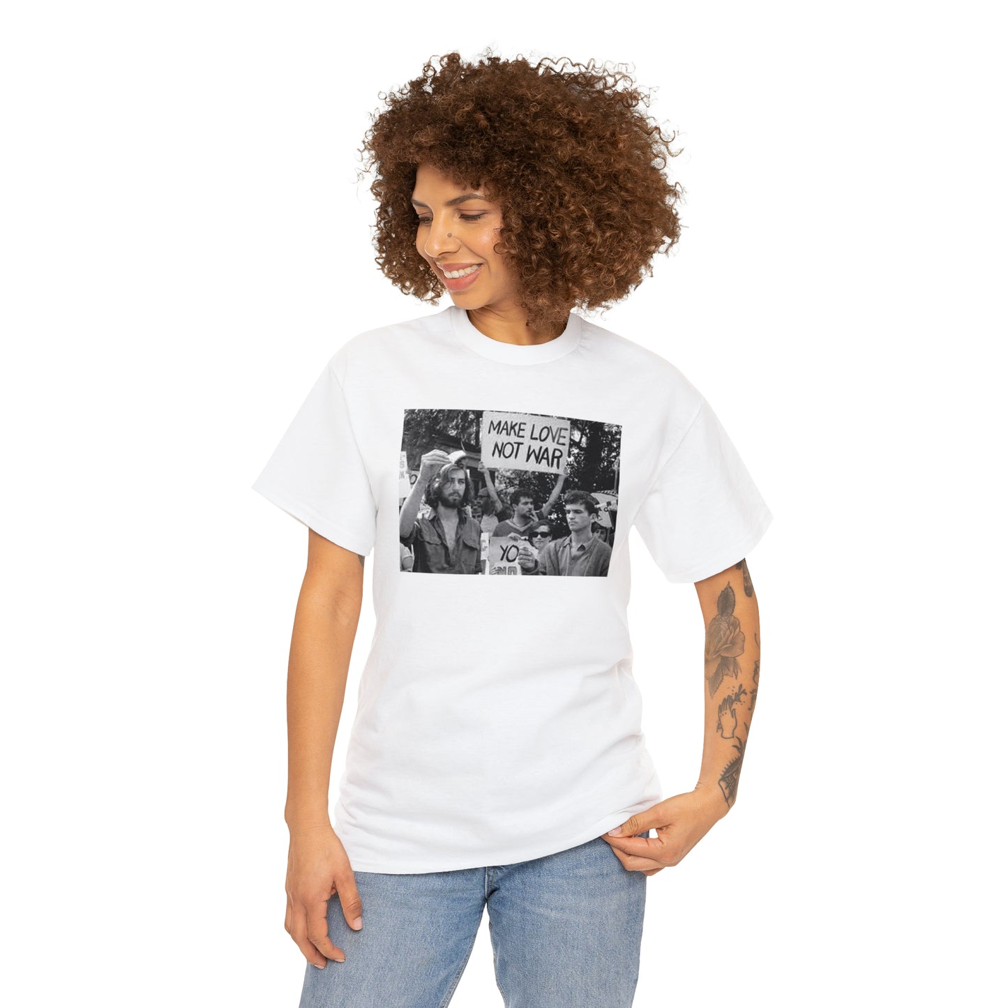 Make Love Not War, 1970s Protest T-Shirt