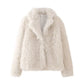 Women's Fashion Thick Lamb Wool Short Coat