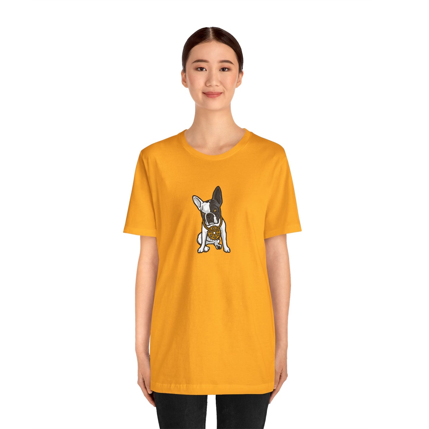 French Bulldog Boss Design Jersey T-Shirt