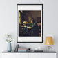 The Astronomer (circa 1668) by Johannes Vermeer, from the Original, Framed Art Print