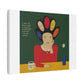 Mostly Air, Cartoon Art Print on Canvas