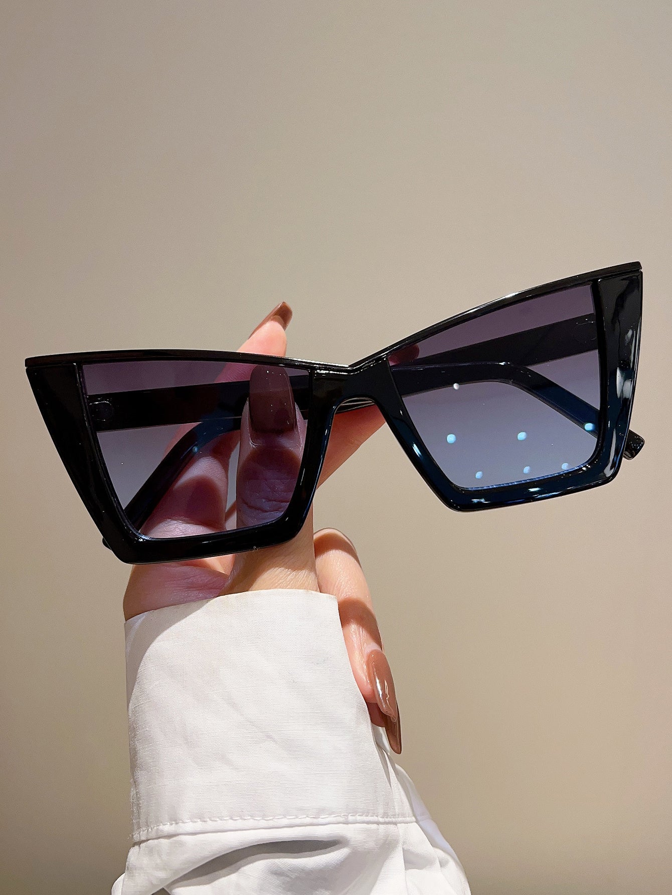 New Season Large Frame Cat's Eye Sunglasses