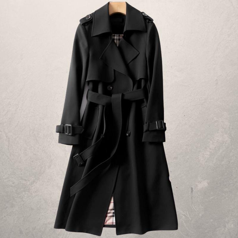 Vireous Classic Mid-Length Multi-Colours Women's Trench Coat