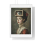 Mind's Eye, Abstract Portrait of a Regency Woman, Framed Art Print
