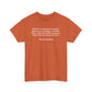 Why Do We Never Get an Answer When We Talk About Death and War? The Moody Blues, Spiritual T-Shirt