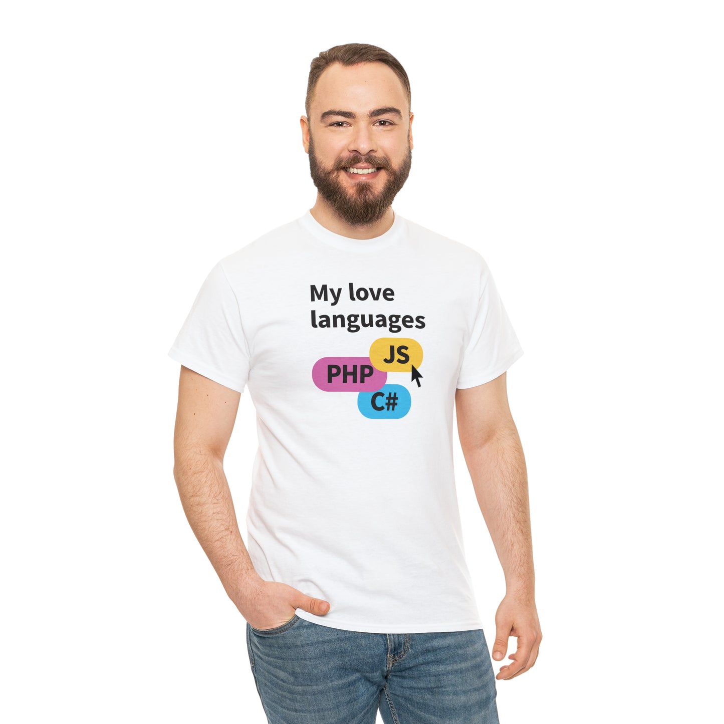 My Love Languages, Software Engineer Programmer T-Shirt