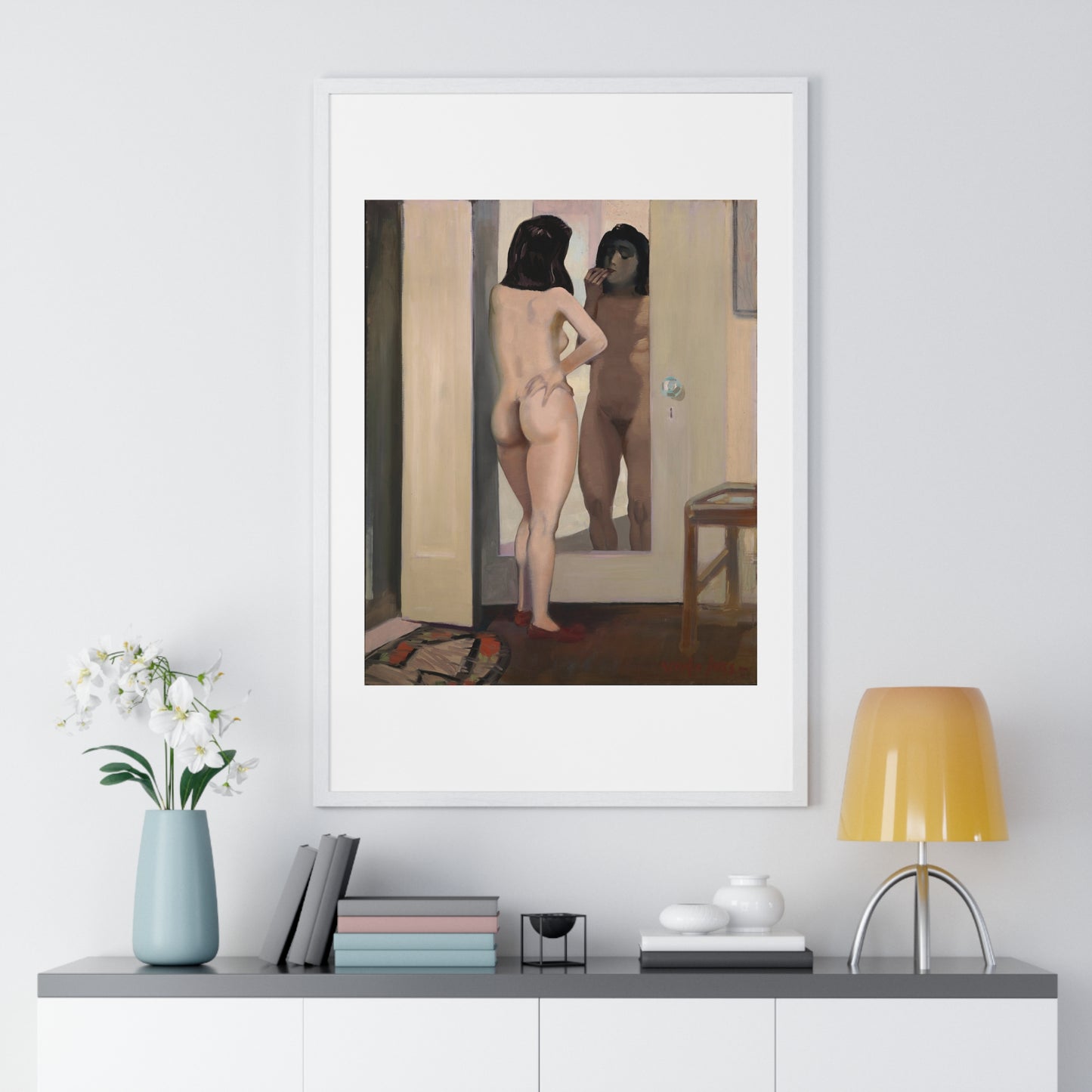 Morning Light (1928-1933) by George Luks, from the Original, Framed Art Print