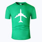 Airliner Design 100% Cotton T-Shirt