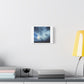 Standing on the Edge of Time II, Photorealistic Art 'Designed by AI', Print on Canvas