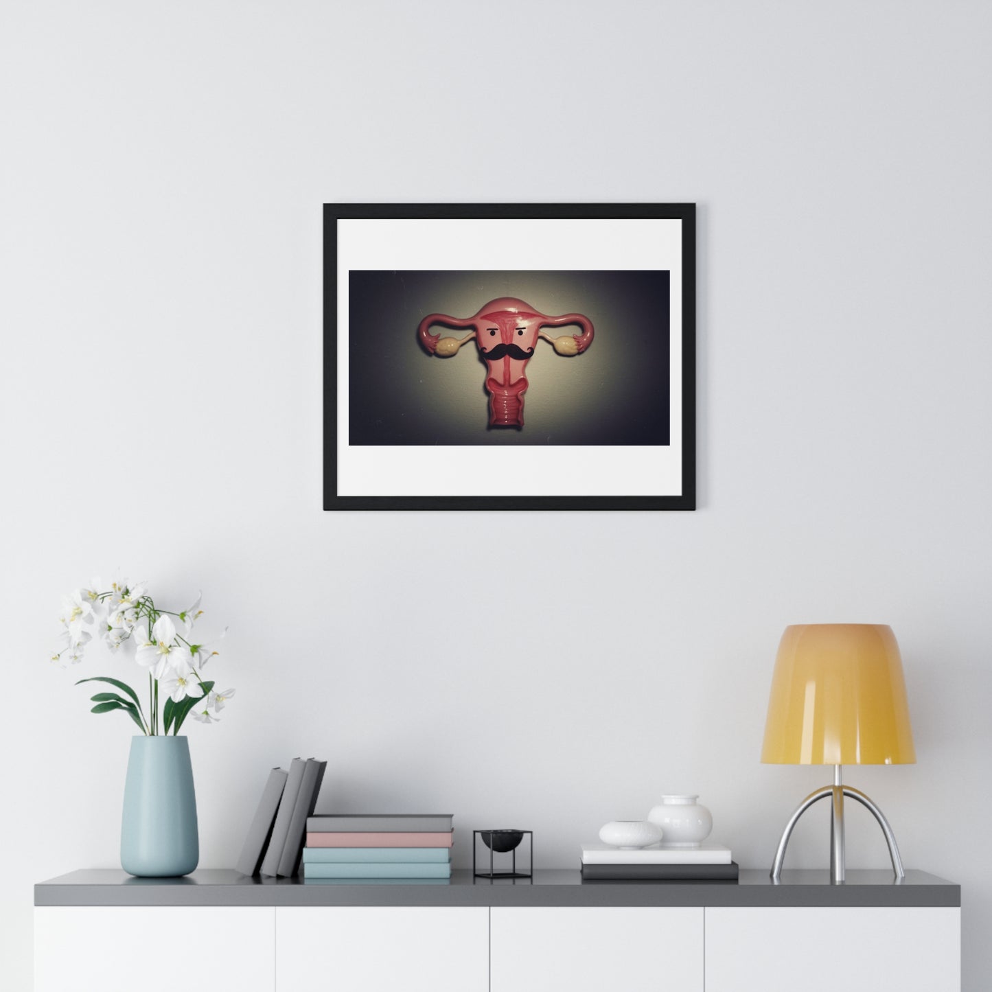 Reproduction Art 'Designed by AI' Framed Art Print