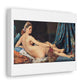 Grande Odalisque (1814) by Jean Auguste Dominique Ingres, Canvas Art Print from the Original