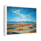 American Autumn Landscape, Pastel Art 'Designed by AI' Canvas Art Print