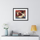 Venus and Cupid (1520s) by Lorenzo Lotto, from the Original, Framed Art Print