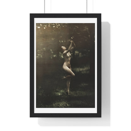 Nude Dancer with Aulos (1911–1916) by Arnold Genthe, from the Original, Framed Print