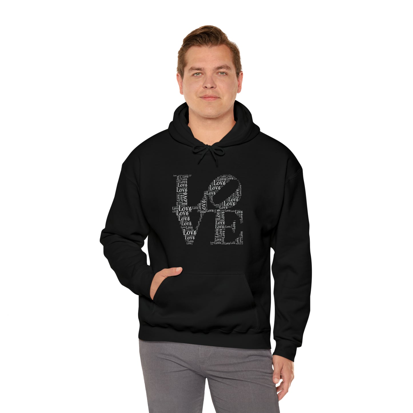 Love Design Unisex Heavy Blend™ Hooded Sweatshirt