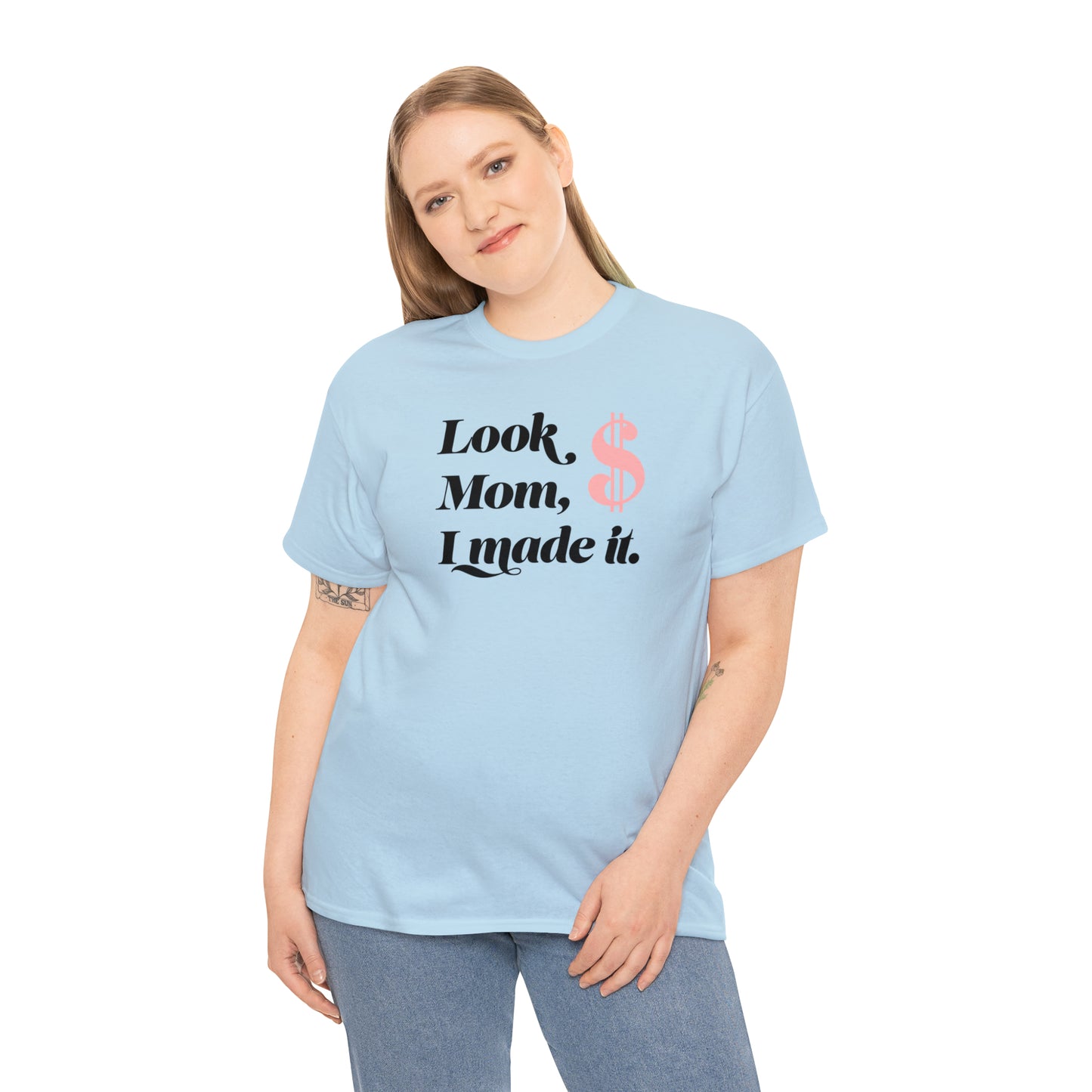 Look Mom I Made It! Girl Power Cotton T-Shirt