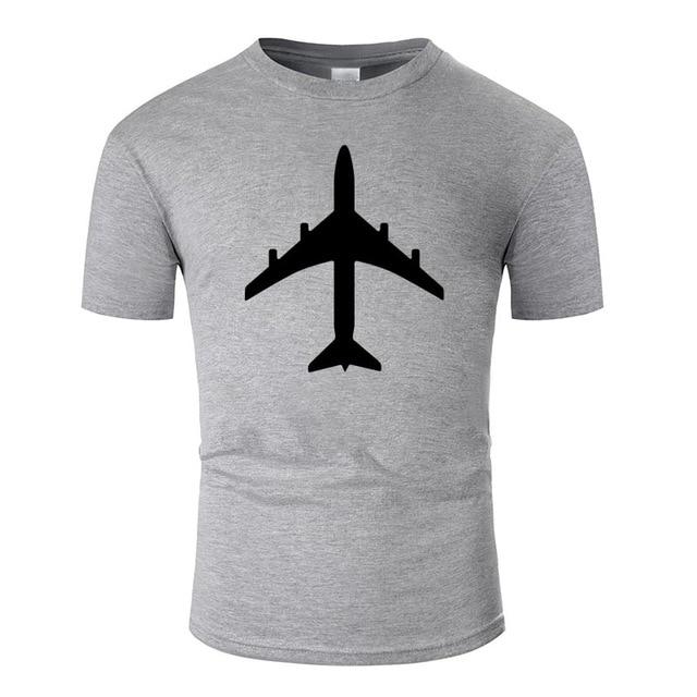 Airliner Design 100% Cotton T-Shirt