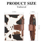 Cowhide Print Women's Short Leather Wallet