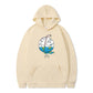 Fashion Art Global Traveller 'Globe Cocktail Bowl' Hoodie