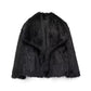 Thick Winter Plush Women's Fashion Bolero Jacket, Large Lapel