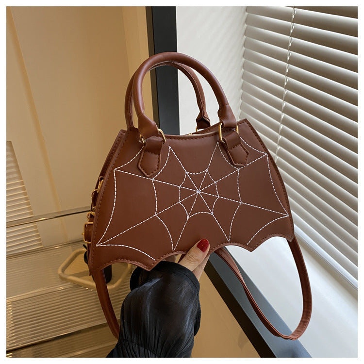 Spider Web Cross Body Handbag