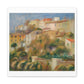 Houses on a Hill 'Groupe de Maisons sur un Coteau' by Pierre Auguste Renoir, Art Print from the Original on Canvas