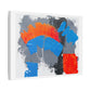 Bold Abstract Palette Knife Painting II, Canvas Art Print