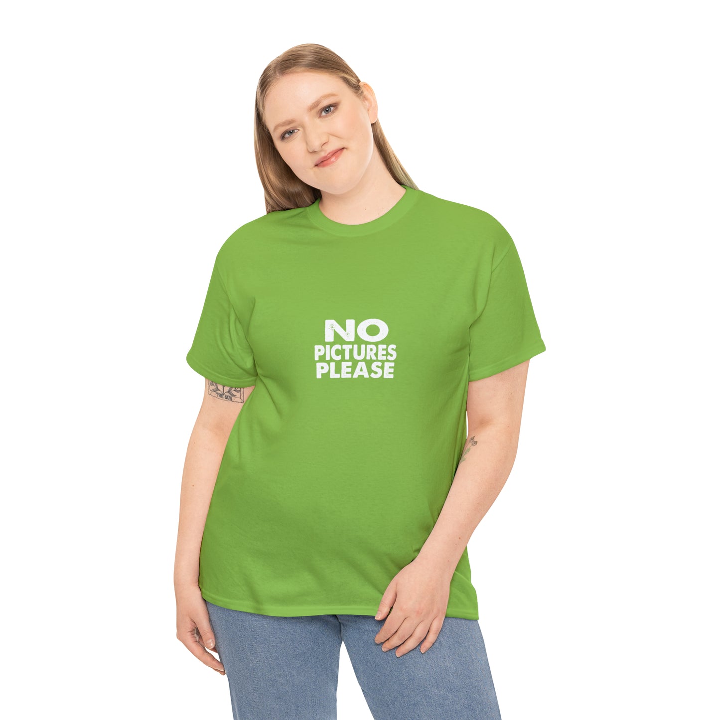 No Pictures Please Funny T-Shirt